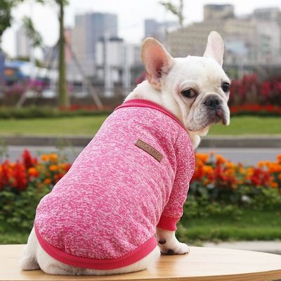 Polyester gebreide honden jumpers sweaters voor kleine honden luxe kleding accessoire type