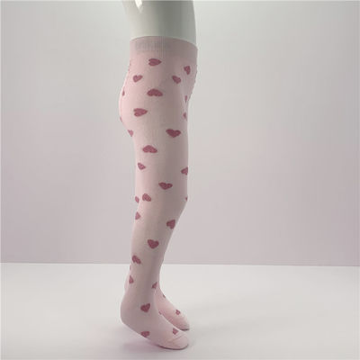 Comfortabele baby meisjes stropdassen in ademend katoen met roze harten