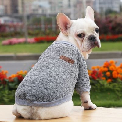 Polyester Herfst- en winterkleding voor huisdieren Dikke warme kleding voor kleine honden XS-XXL