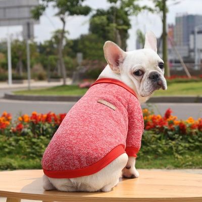 Polyester Herfst- en winterkleding voor huisdieren Dikke warme kleding voor kleine honden XS-XXL