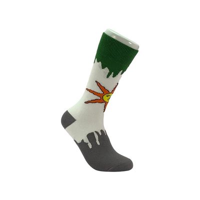 Mensen Mid Tube sokken 80% gekamd katoen 17% polyamide 3% spandex op maat voor de winter