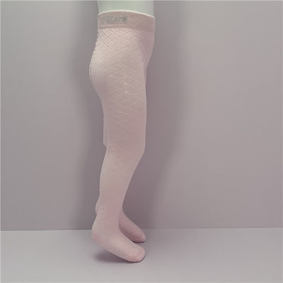 Gebreide solide kleur roze baby meisjes voetbroek Outlet stijl schattig lange kinderen strak