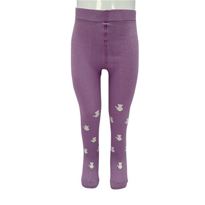 Baby Girls'Pantyhose Custom Printed Polyester Pile Yarn Tights met Schattige Ontwerpen