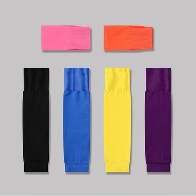 Solid Pattern Compression Sport sokken voor hoge elastische beenbescherming en prestaties