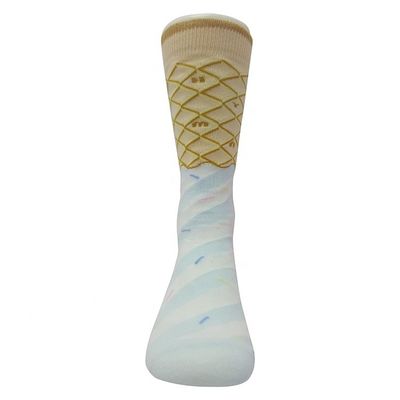 Custom vrouwen dames gebreide sokken Jacquard enkel katoen warme sokken zacht en comfortabel