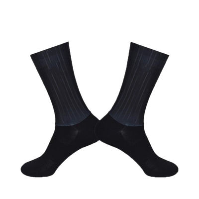 Polyamide en spandex anti-slip compressie sokken voor fietsen