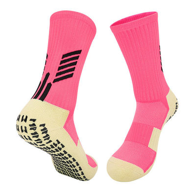 Op maat gedrukt anti-slip katoenen compressie sport sokken LZ-22-SPORTS 24