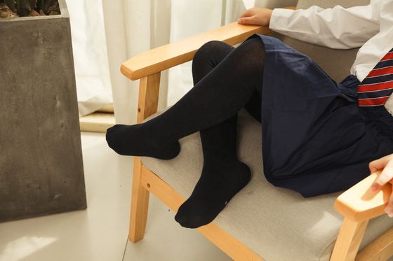 Geweven schoolgirls schooltjes gekamd katoen compressie warme slipjes leggings voor kinderen