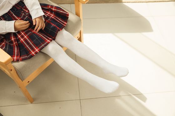 Geweven schoolgirls schooltjes gekamd katoen compressie warme slipjes leggings voor kinderen