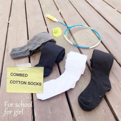 Geweven schoolgirls schooltjes gekamd katoen compressie warme slipjes leggings voor kinderen