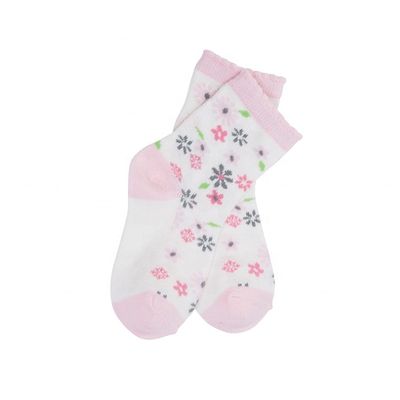 Anti-slip meisjes bloemen sokken gebreide katoenen sokken voor school en dagelijks gebruik