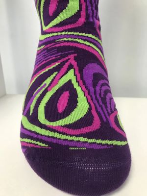 Winter gecamde katoenen sokken kleurrijke festival gekke grappige 360-druk mannen vrouwen 5% spandex