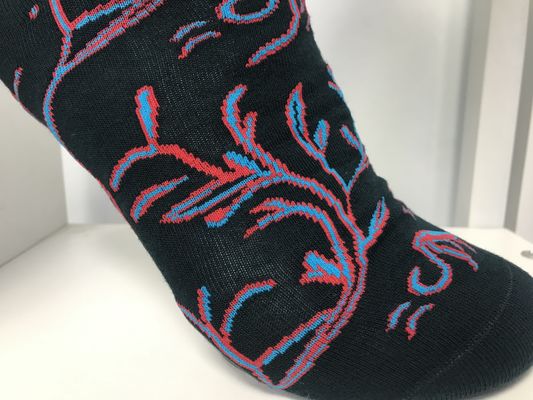 Mensen Hip Hop Street Style sokken Custom Label Zwarte katoenen sokken met gepersonaliseerde afdruk