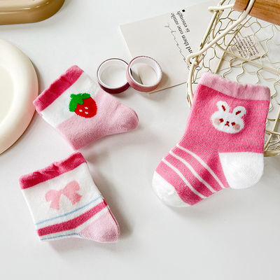 Ondersteuning 7 dagen Voorbeeld bestelling Levertyd schattig afdruk ademend anti-slip lente sokken voor kinderen