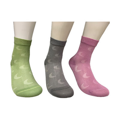 100% mode stijlvol minimalistisch vrouwen glanzende zijde nylon sokken met anti-glij functie