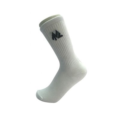 Middendik Alle seizoenen Crew Lengte Witte sport sokken Anti-slip gebreide schoonheids sokken