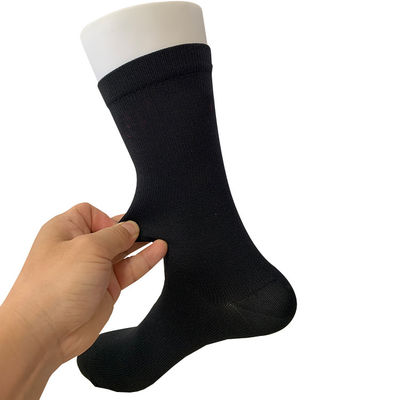 Oem Mensen Hand Genaaid Volledig Elastische Druk Sokken Custom Kleur Casual enkellengte
