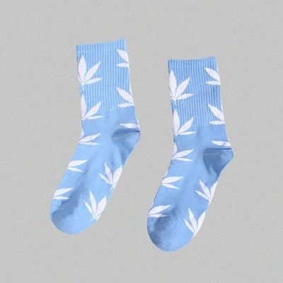 Plain Socks Cotton Spandex Casual Socks voor vrouwen en mannen 36-39 Dames maat