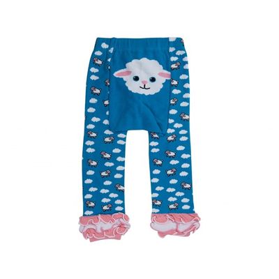 Meisjes kikkerpatroon Warme slipjes met 80% gekamd katoen 18% Polyamide 2% Spandex materiaal