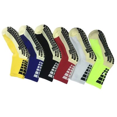 Antislip warme zweet-absorberende voetbal sokken met printpatroon en ademend materiaal