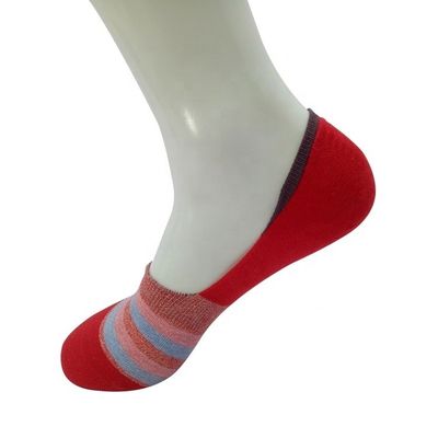 80% gekamd katoen 17% polyamide 3% spandex custom onzichtbare sokken voor mannen en vrouwen