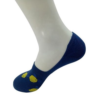 80% gekamd katoen 17% polyamide 3% spandex custom onzichtbare sokken voor mannen en vrouwen