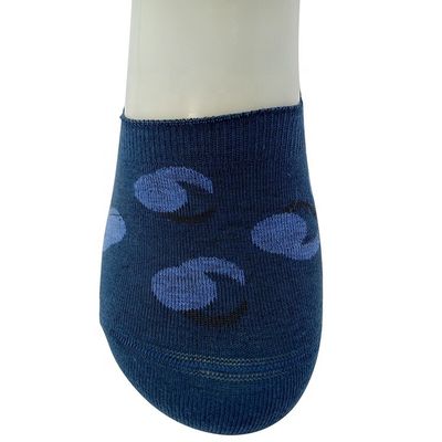 80% gekamd katoen 17% polyamide 3% spandex custom onzichtbare sokken voor mannen en vrouwen