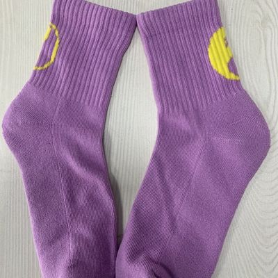 Casual sokken voor vrouwen Custom kleur logo OEM gekamd katoen half-loop enkel schattig sokken