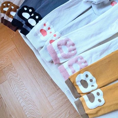 Casual baby tights in comfortabel en ademend katoen met schattig dierpatroon