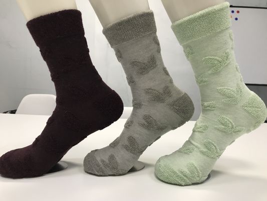 Winter warmte sokken voor mannen Zachte en gezellige dikke gebreide sokken met printpatroon
