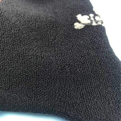 Zwarte herfst ademend zweetverwijderend anti-slip katoenen compressie sport sokken