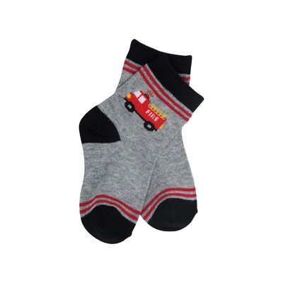 Anti-slip baby meisje winter sokken met schattig dinosaurus print Dik en warm gebreid