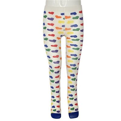Topverkopende meisjes voorjaar gedrukte baby tights schoonheid tights met naalddetectie