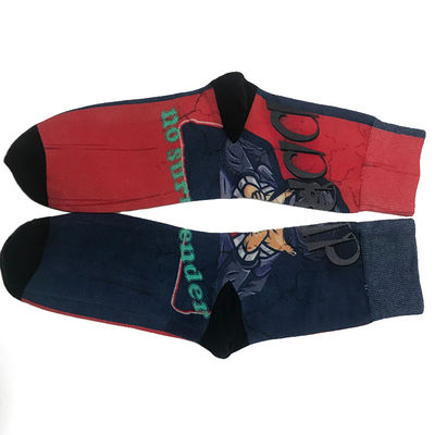 Casual 100% katoen sublimatie sokken met custom design en 7 dagen monster order ondersteuning