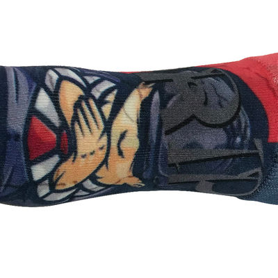 Casual 100% katoen sublimatie sokken met custom design en 7 dagen monster order ondersteuning