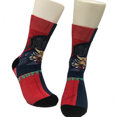 Casual 100% katoen sublimatie sokken met custom design en 7 dagen monster order ondersteuning