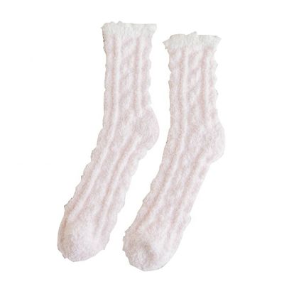 Warme, comfortabele sokken voor vrouwen, anti-slip, winters binnen, fuzzy sokken met dik koraalvlies