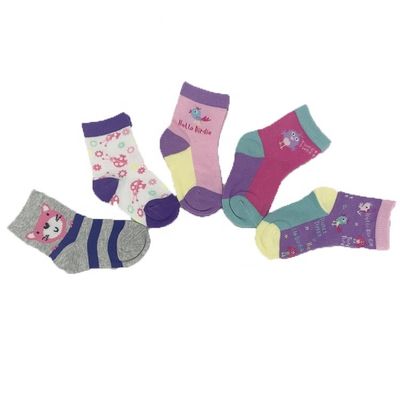 Cotton Long Kids Neonate Baby schattig Cartoon Girls Tube Socks Daily Socks voor de winter