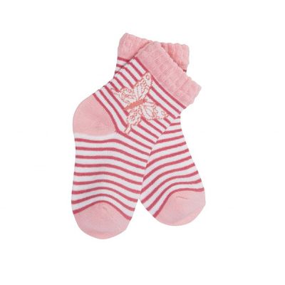 Blijf comfortabel en veilig met onze NIET-naald detectie Kinderen sokken schattig vlinder print