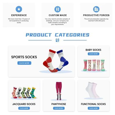 Manchet logo ademend gebreide katoenen sport sokken voor vrouwen anti-slip en helling