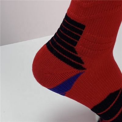 Zweet-absorberende basketbal team sokken comfortabel ademend originele katoen winter print