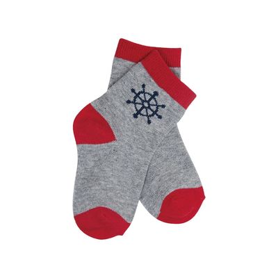 Kleuter Kinderen gestreepte warme niet-slip katoenen sokken voor baby jongens Fuzzy Kids sokken