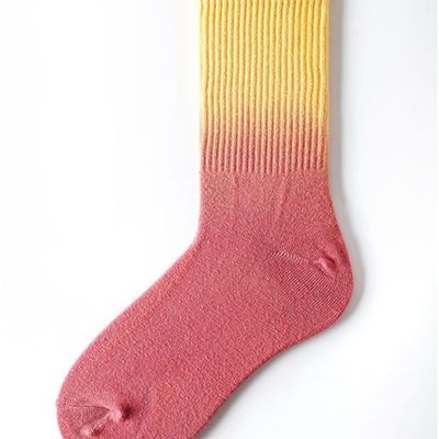 Kleurrijke Grip Tie Dye sokken voor schaatsen gemaakt van 3% elastane stof
