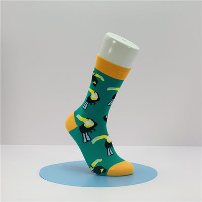 Unisex sokken Custom logo kleurrijke grappige sokken enkellengte 39-42