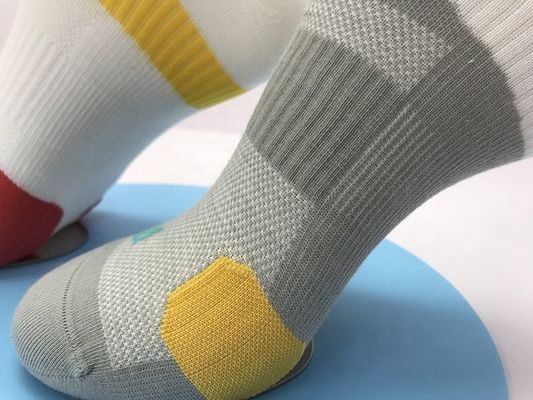 Anti-slip schoonheid sokken hardlopende sport sokken met compressie en 3% elastane stof