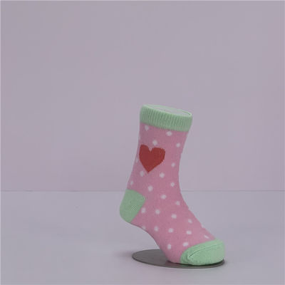 Standaard dikte schattig gedrukt baby sokken anti-slip ademend katoenen peuter sokken