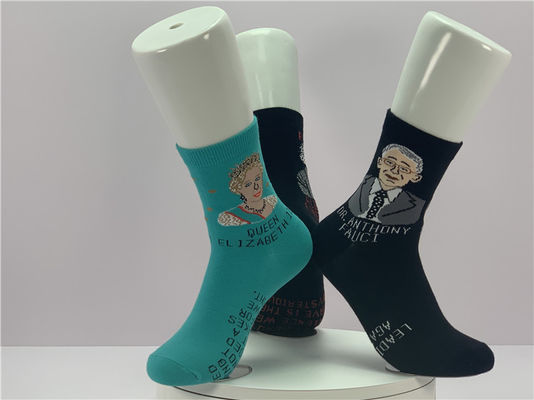 39-42 Modieuze katoenen sokken Designer Vrouw Lange Thermische Vrouwen sokken Print Patroon