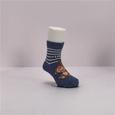 70% katoen 28% polyester 2% spandex hoog gebreide enkels jongens sokken voor baby dagelijks comfort