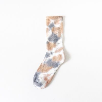 Tie Dye CREW Sport sokken Katoen polyester spandex mengsel voor comfort en duurzaamheid