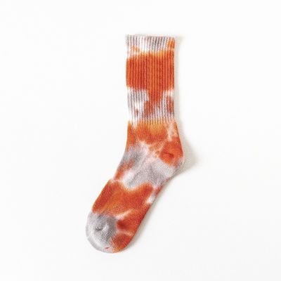 Tie Dye CREW Sport sokken Katoen polyester spandex mengsel voor comfort en duurzaamheid